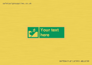 Custom Safe Condition Tsunami evacuation area